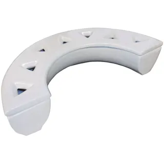 Metrox Keramik creme-weiß, Luftbefeuchter halbrund 19994