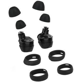 kwmobile 4X Ersatzpolster kompatibel mit Samsung Galaxy Buds/Buds Plus - Silikon Ersatz Ohrpolster In-Ear Kopfhörer - Headphones Polster