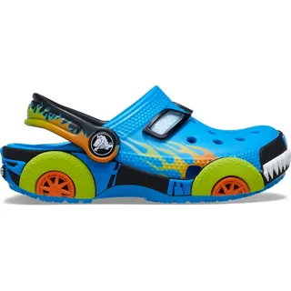 Crocs Unisex Kinder Classic IAM Monster Truck Cg T Clog, Neon Ocean, 20/21 EU