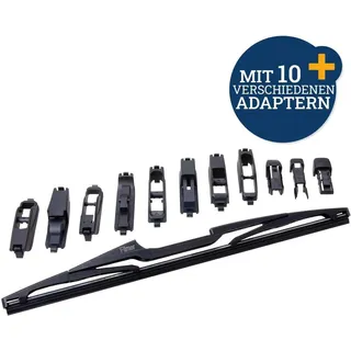Filmer Heckscheibenwischer 30cm, mit 10 Adapter