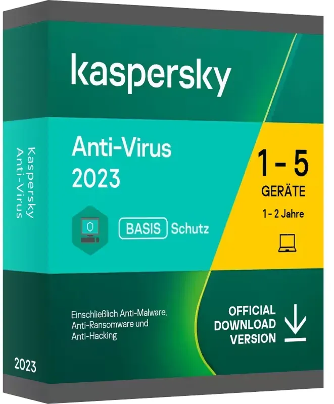 Kaspersky Antivirus 2025 - 1 Jahr | 3 Gerät