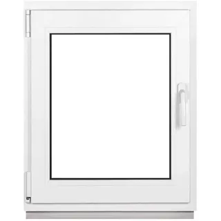 Kellerfenster Fenster 2 Fach BxH 400x500 mm & 40x50 cm Dreh-Kipp Weiß - Premium - weiÃ?