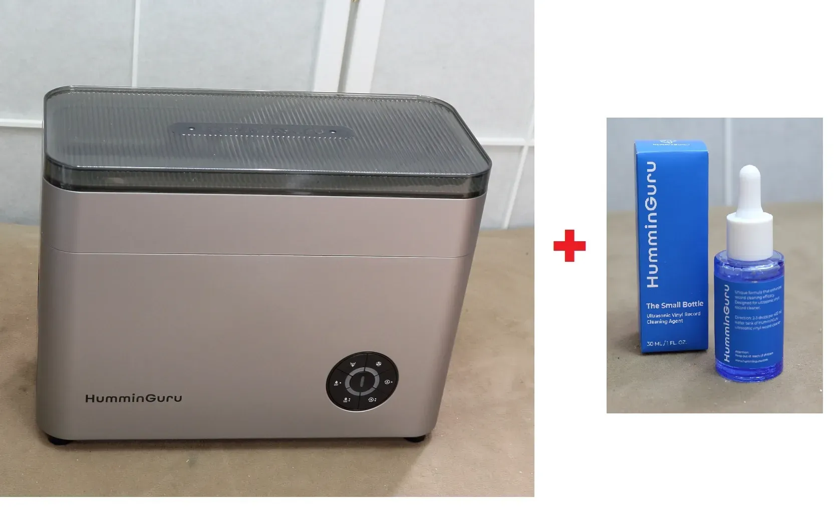 HumminGuru PROMO-PACK Ultraschall Plattenwaschmaschine Nova Advanced vollautomatisch