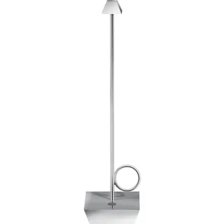 broggi design Broggi Lampada Bugia ricaricabile cromata