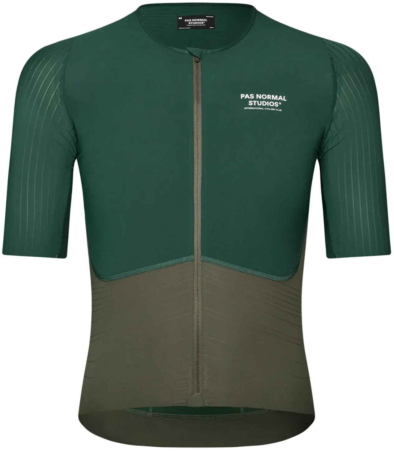Pas Normal Studios Mechanism Pro Jersey Fahrradtrikot Herren - petroleum / dark olive - M