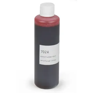 Blutfarbene Flüssigkeit Künstliches Blut 250 ml zur Wundsimulation