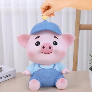 Sparschwein Spardose für Kinder,Unzerbrechliche Kunststoff Spardose,Niedliches Sparschwein Groß XXL, Jungen Mädchen zu Geburtstag,Weihnachten,Taufe & Schulanfang