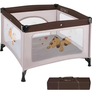 Tectake Tommy Junior 105 x 105 cm braun
