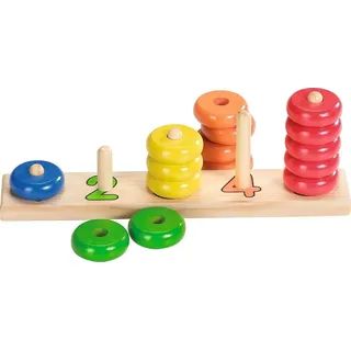 GoKi Sortierspiel Lerne Zählen inkl. Ringen (58941)