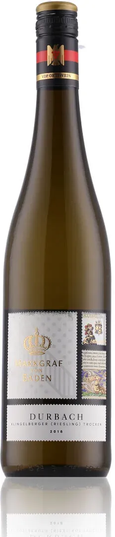 Markgraf von Baden Durbach Riesling trocken 2018 13% Vol. 0,75l