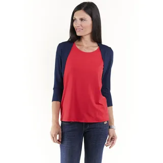 Seidel Moden Shirtjacke blau 36