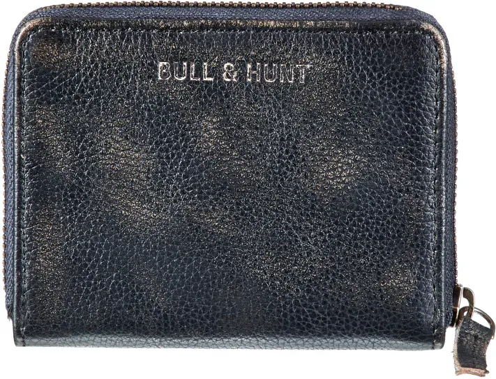 Bull Hunt Midi Zip Wallet-Black Geldbeutel