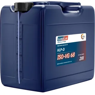 Eurolub HLP-D ISO-VG 68 Hydrauliköl, 20 Liter