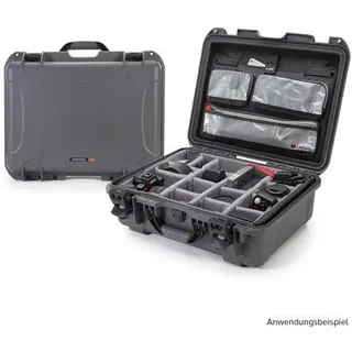 Nanuk Case 930 mit Deckel, org./Teiler – Pro Photo Kit  antrazit