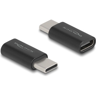 DeLock Adapter USB 10 Gbps (USB 3.2 Gen 2) USB Type-C Stecker > C Buchse