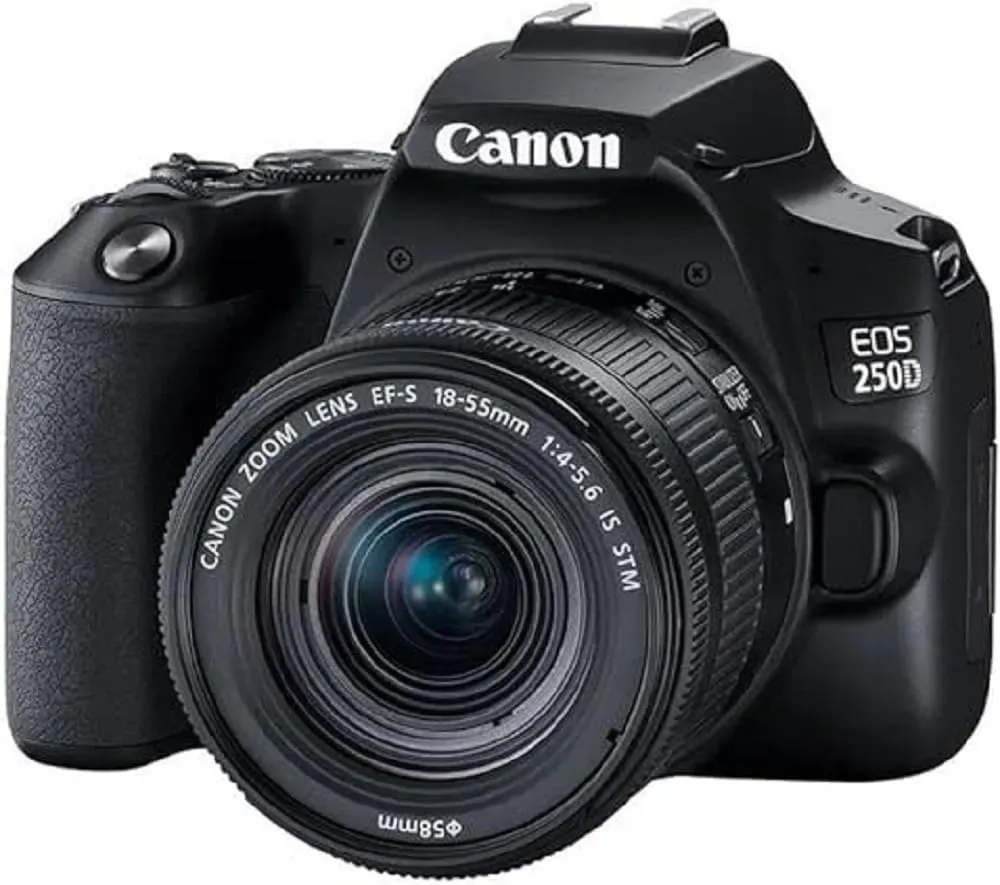 EOS 250D Kit Spiegelreflexkamera + EF-S 18-55mm f4-5.6 is STM Objektiv