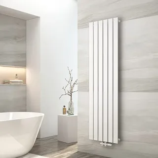 EMKE Flachheizkörper 1600 x 460 mm 1490 W weiß Mittelanschluss