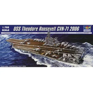 Trumpeter 05754 Modellbausatz USS Theodore Roosevelt CVN-71 2006
