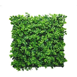 Kunstpflanze Pflanzenwand,Kunstpflanzen zur Wandmontage - 25 x 25cm, Coonoor, Wandgarten - Künstliche Pflanzen Deko für Wand, Balkon & Garten