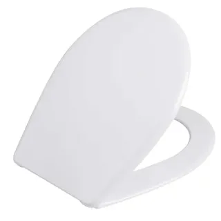 DomoDomo WC-Sitz (Toilettensitz, Klobrille) – Weiß, universell, Modell Prima