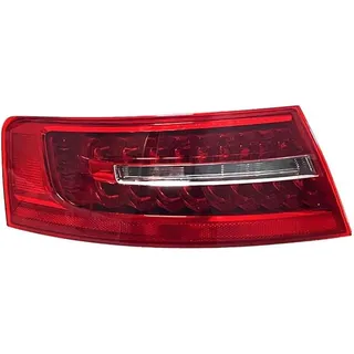 Auto Rückleuchten Rücklicht für Audi A6 C6 S6 Quattro RS6 Saloon Sedan 2009-2011 4F5945095J 4F5945096J,Rücklicht Links und Rechts,Bremslicht und Signallicht hinten Komplettsatz Ersetzen Zubehör