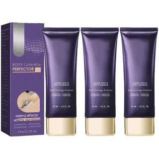 Abdeckcreme für Besenreiser, Concealer-Creme, Tattoo Abdeckung Make Up, Bein Make Up Wasserfest, Body Make up, Foundation Wasserfest Für Arm Bein Narben (3PC)