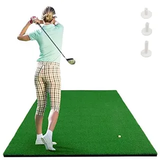 Costway GYMAX-Golf-Schlagmatte-Golf-Übungsmatte-Abschlagpositionen-Abschlagmatte