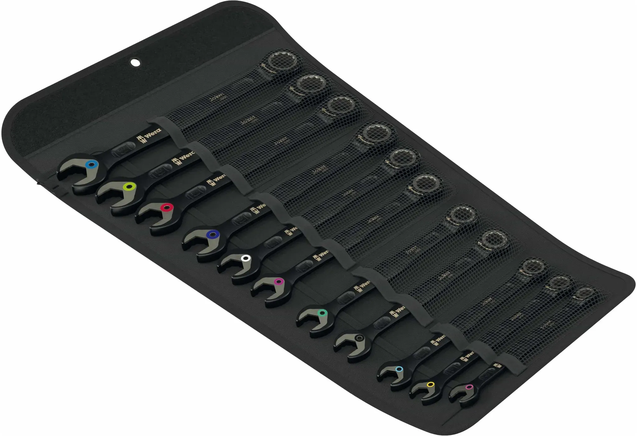 Wera, Schraubenschlüssel, Maul-Ringratschenschlüssel-Set (10 mm, 11 mm, 12 mm, 13 mm, 14 mm, 15 mm, 16 mm, 17 mm, 18 mm, 19 mm, 8 mm)