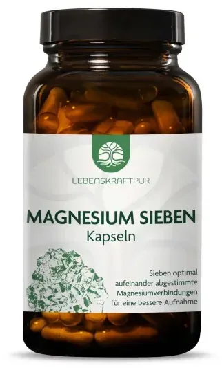 Lebenskraftpur Magnesium Sieben Kapseln (60St)