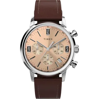 Timex Marlin Chrono Leder Braun 40 mm TW2W51400
