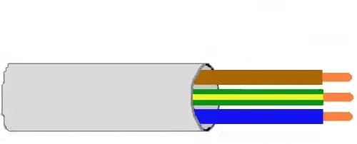 Mantelleitung NYM-J 3x2,5 -50m Ring