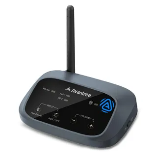 Avantree Oasis Aura – Auracast-Sender für Assistive Listening, One-to-Many-Broadcast für Kirchen, TV und öffentliche Räume, kompatibel mit Auracast-Audiogeräten, Kopfhörern und Lautsprechern