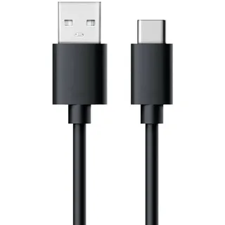 Realpower USB-A auf USB-C 0,6 m Schwarz