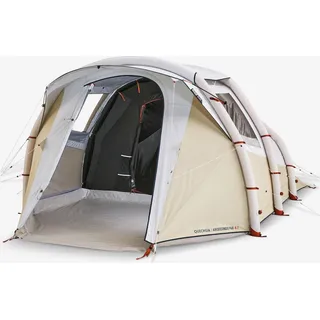 Familienzelt aufblasbar - Air Seconds 4.1 Fresh & Black für 4 Personen 1 Kabine beige No Size
