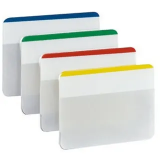 Post-it Index Strong Haftmarker farbsortiert 4x 6 Streifen