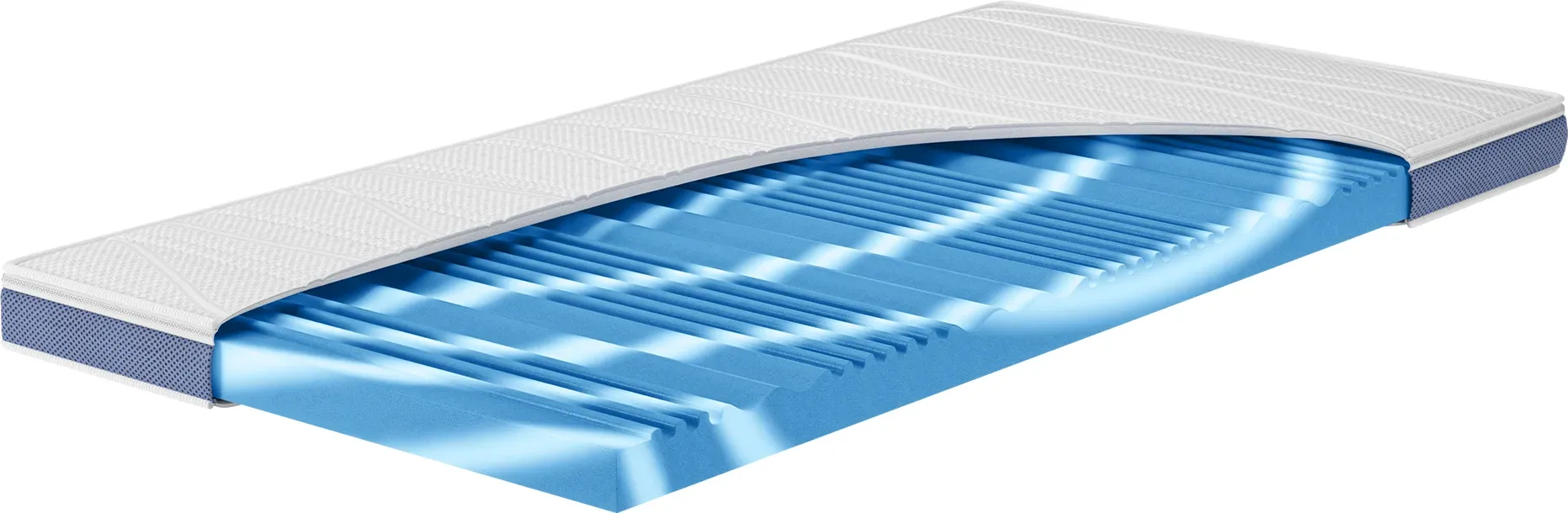 Hn8 Schlafsysteme Gelschaum-Topper "Surf 100", , 140 x 220 cm, Höhe: ca. 8 cm