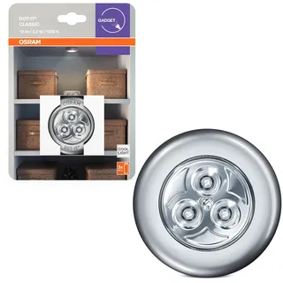 osram homelighting DOT-it CLASSIC Silver 4099854531293 LED-Nachtlicht Kaltweiß Silver