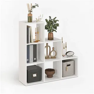 komto Bücherregal 30 x 30 x 30 cm Weiß