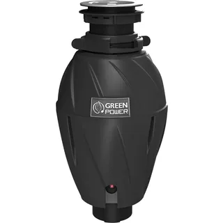 Elleci, Spülbecken, Kitchen Waste Grinder TDH01000BK Green Power 1 HP DeLuxe 750 W, 1070 ml, 2800 RPM, Black (20.50 cm)