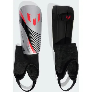 adidas Messi Match Schienbeinschoner Kinder silver metallic / grau