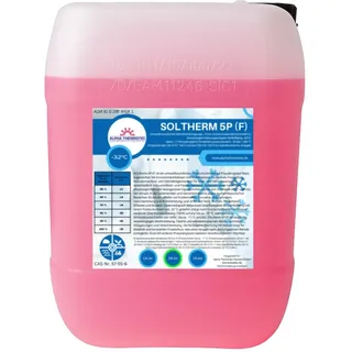 Solarflüssigkeit 20 l rot Gemisch bis -32° C Frostschutz, Solarfluid, Solarliquid, Wärmeträgermedium