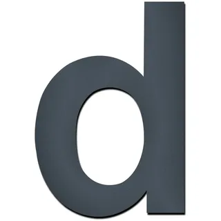 MOCAVI Briefkasten Hausnummer HS50 selbstklebend in anthrazit-grau Höhe ca.12 cm grau 83 mm x 117 mm x 3 mm