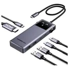 UGREEN USB-C® Dockingstation CM888 6-in-1 USB-C® Power Delivery, integriertes Display