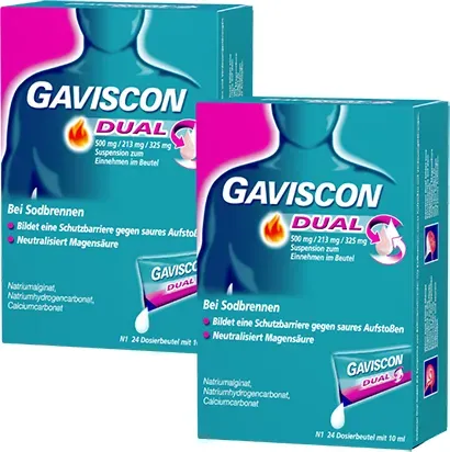 GAVISCON® Dual  Dosierbeutel 2 x 24 St.