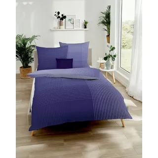Mako-Satin violett 155 x 220 cm + 80 x 80 cm