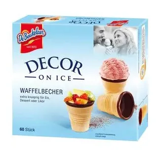 De-Beukelaer Decor on Ice, Waffelbecher 60 Stück