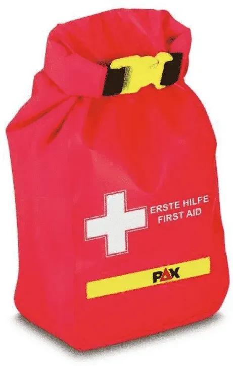 PAX - Erste-Hilfe-Tasche - wasserdicht - rot