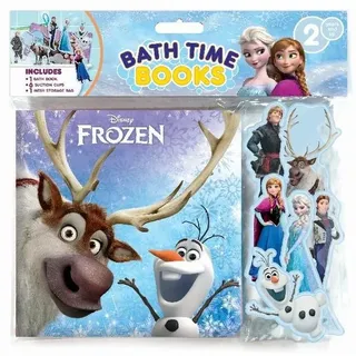 Phidal Publishing Eiskönigin 2, Badebuch + 6 Spielfiguren + 1 Aufbewahrungsnetz