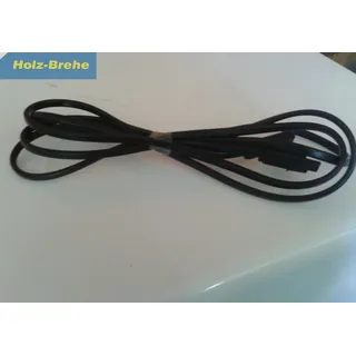 Lumino Licht System Kabel Verlängersungskabel schwarz 12 V 200 cm AMP-Stecker