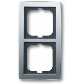 Busch-Jaeger Rahmen 2-fach chrom matt